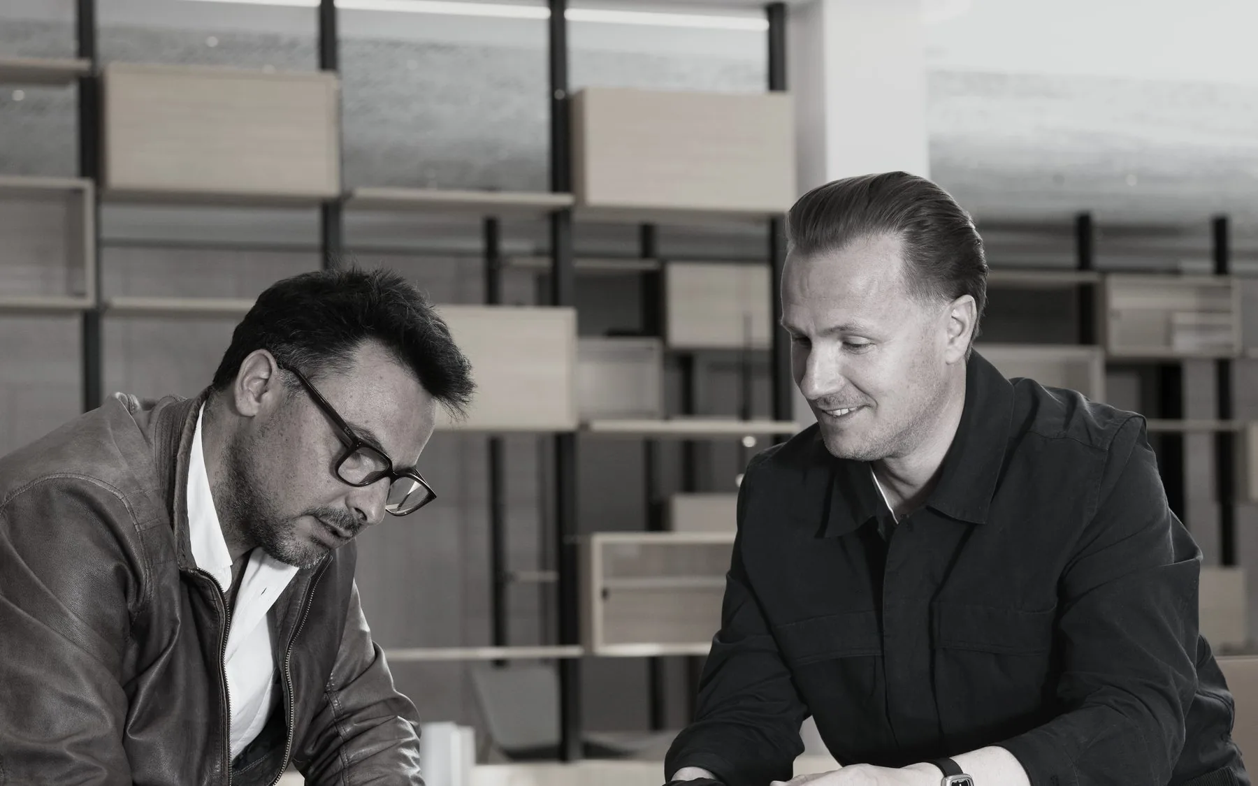 Julien Szulewski and Nuno Pires, co-founders of Supernova, in conversation in Lausanne